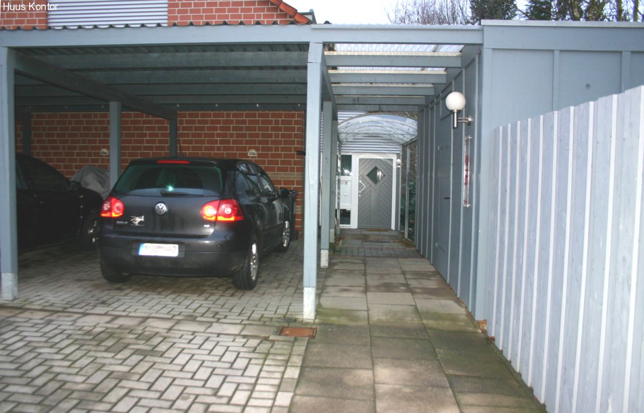 Carport Eingangsbereich