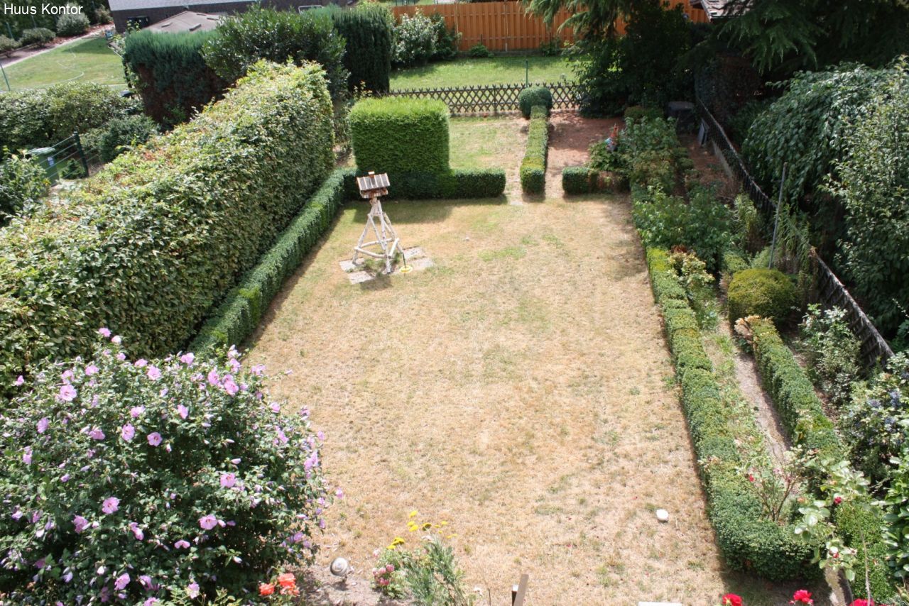 Ausblick Loggia Garten