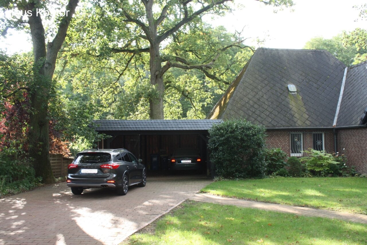 Carport und Anbau