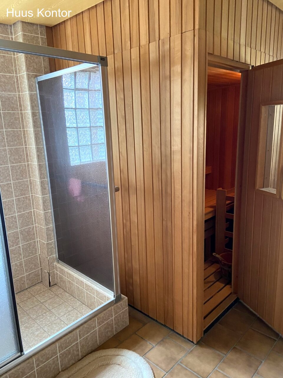 Sauna Dusche