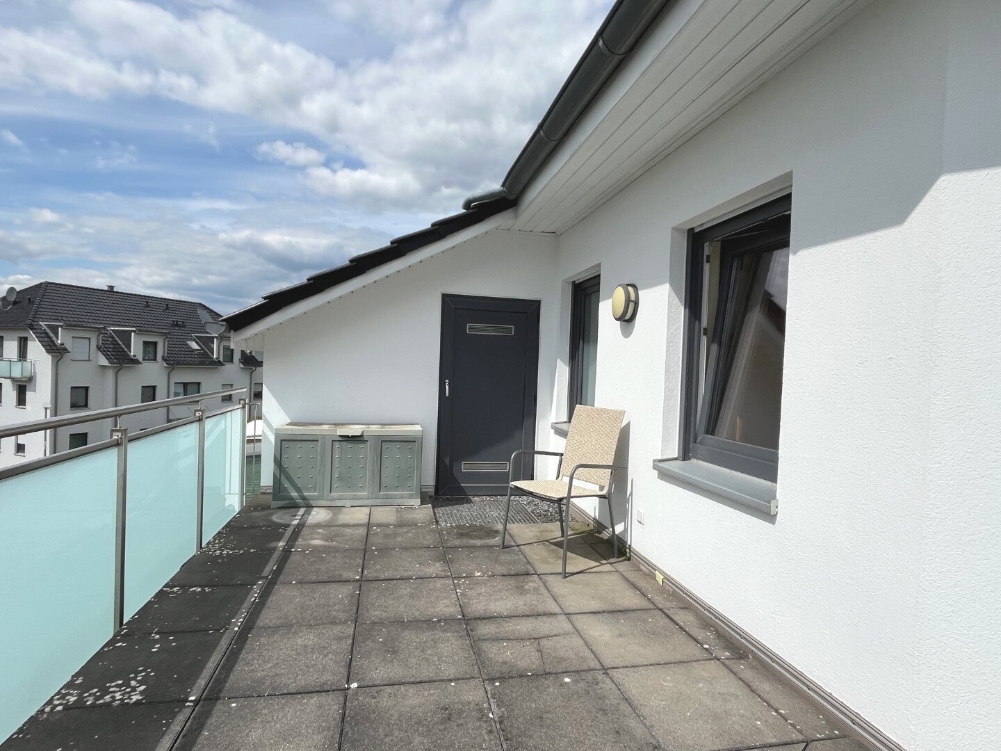Dachterrasse Abstellraum