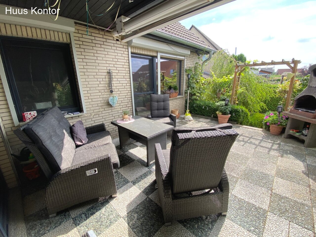 Terrasse (vor der Kellerabdichtung)